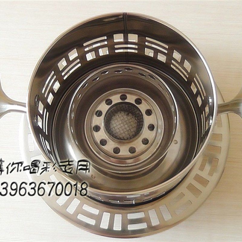 金星御品酒精火锅炉一人一锅 液体酒精环保油炉送燃料小火锅