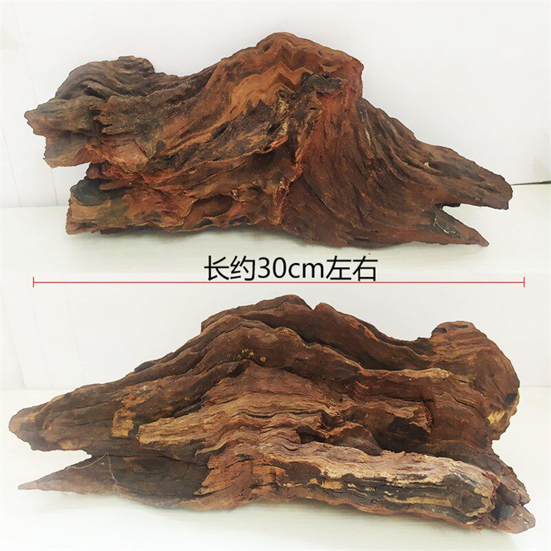 空气凤梨沉木托架底座 一物一拍 创意空凤支架鱼缸造景天然造景木