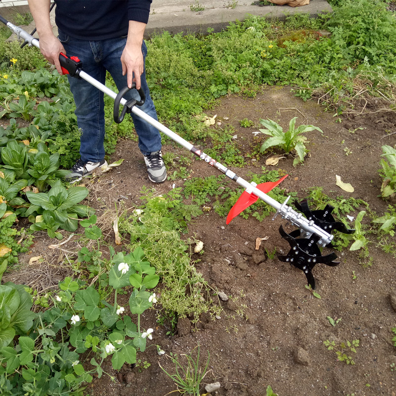 背负式多功能割草机割灌机改装除草松土机农家用果园开荒神器锄地