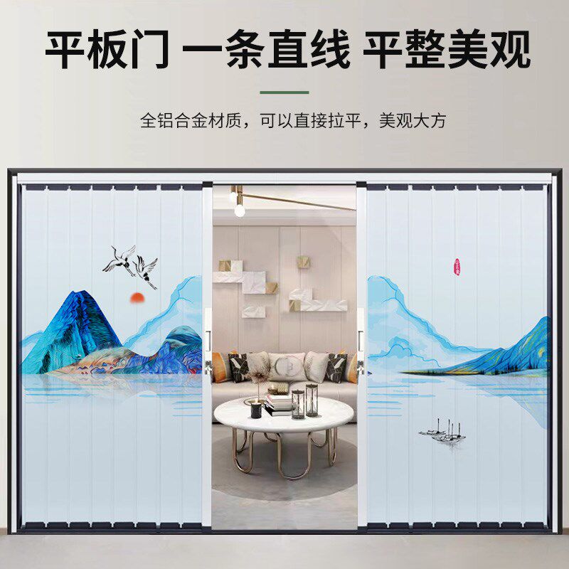 酒店活动隔断墙饭店包间餐厅包厢移动隔音屏风宴会厅吊轨折叠门