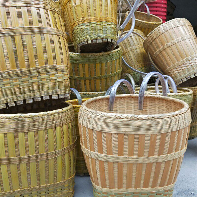贵州纯手工精品背娄 竹编背篓 背篼 背筐   农用买菜娄 收纳筐