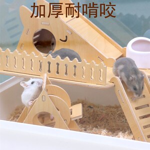 小仓鼠笼子套餐用品金丝熊超大豪华双层基础笼便宜大亚克力饲养箱