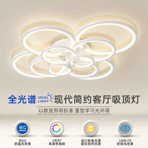 灯具led吸顶灯创意温馨浪漫北欧房间灯简约现代花形主卧室灯饰