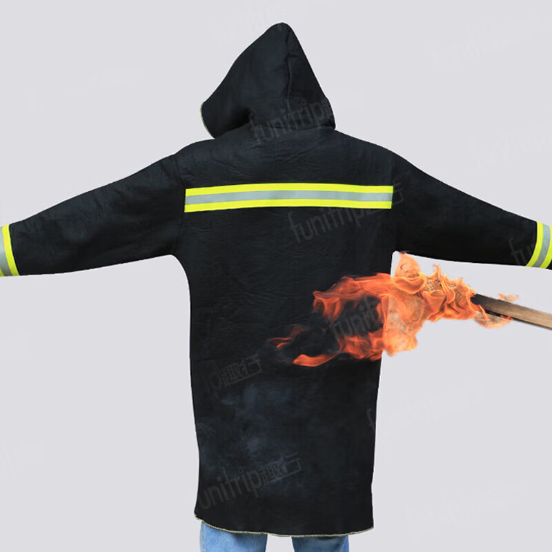 趣行防火斗篷披风 碳纤维阻燃防火服家用灭火毯火灾高层应急逃生图片