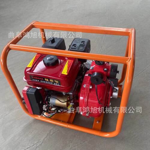 移动柴油混流泵 10寸农用浇地灌溉泵 250HW大流量蜗壳泵 柴油机