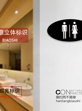 卫生间洗手间VIP办公室酒店饭店包厢储物间门牌数字牌号码牌标识