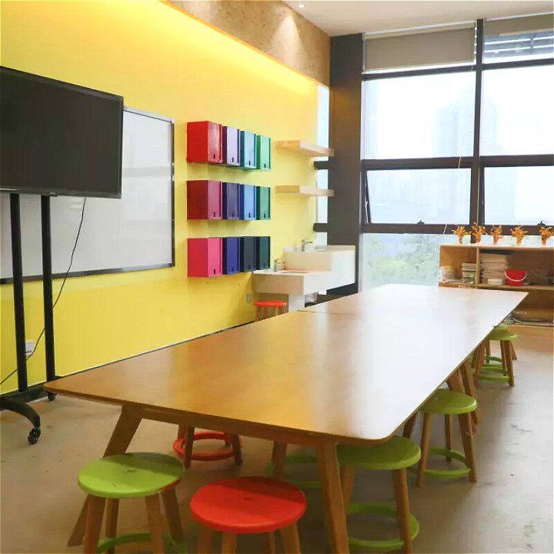 网红画室颜料桶手动压力桶多彩按压式丙烯颜料分装桶画室颜料置物