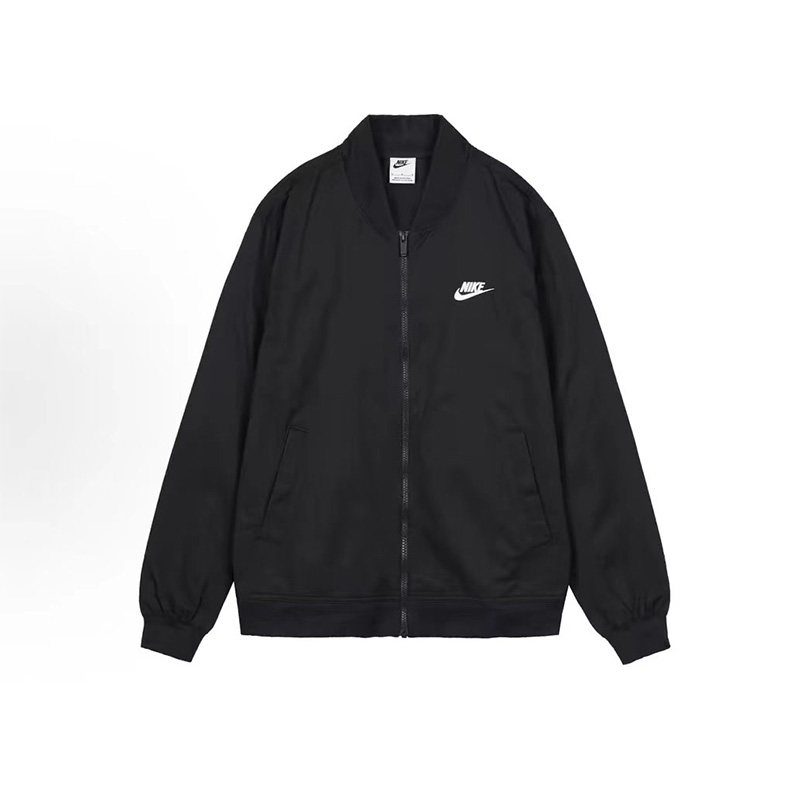 Nike Sportswear 男款纯色Logo立领长袖夹克/DM6822-010