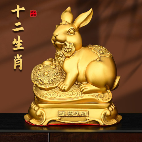 纯铜精品十二生肖摆件全套 小号铜鼠铜牛虎兔龙蛇马羊猴鸡狗属相