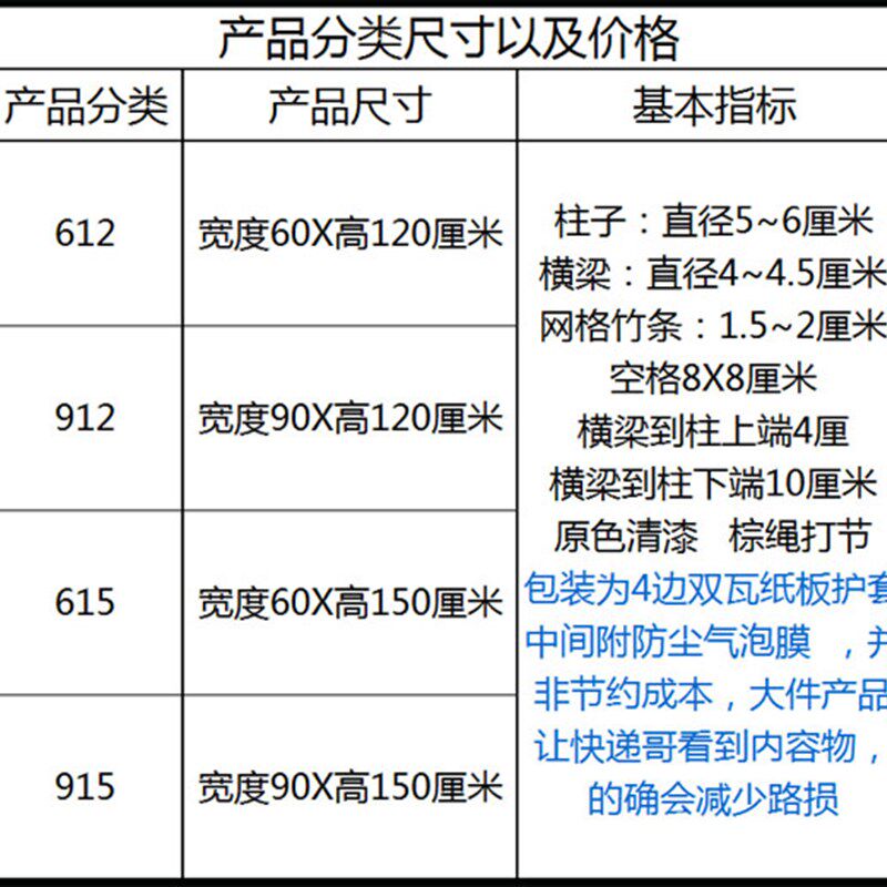 竹网片格子花园装饰大型隔断脚围栅栏