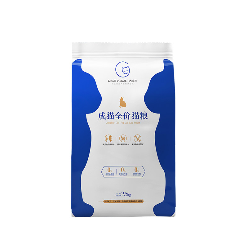 大奖章无谷鲜鸡肉粒双拼冻干猫粮5斤包邮全阶段鲜鸡肉高蛋白营养