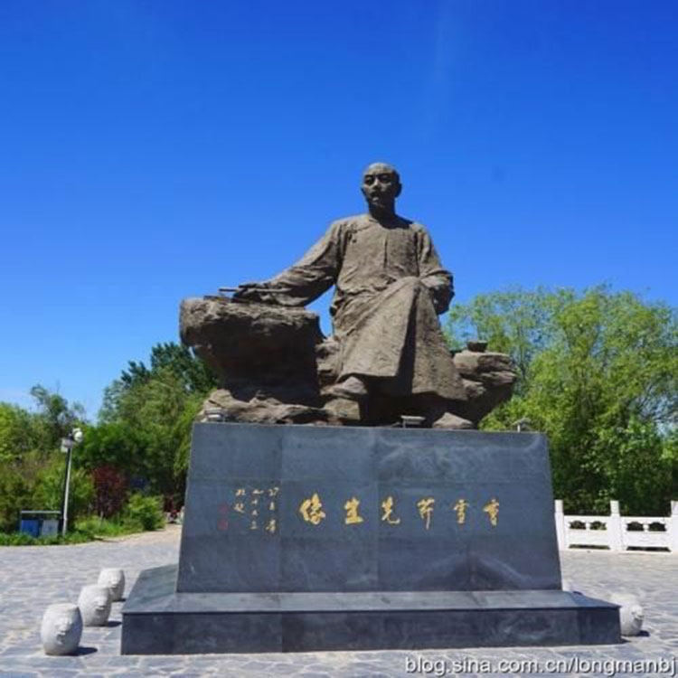石膏定制高颚曹雪芹雕塑定做蒲松龄雕像纪晓岚和珅刘墉罗锅摆件