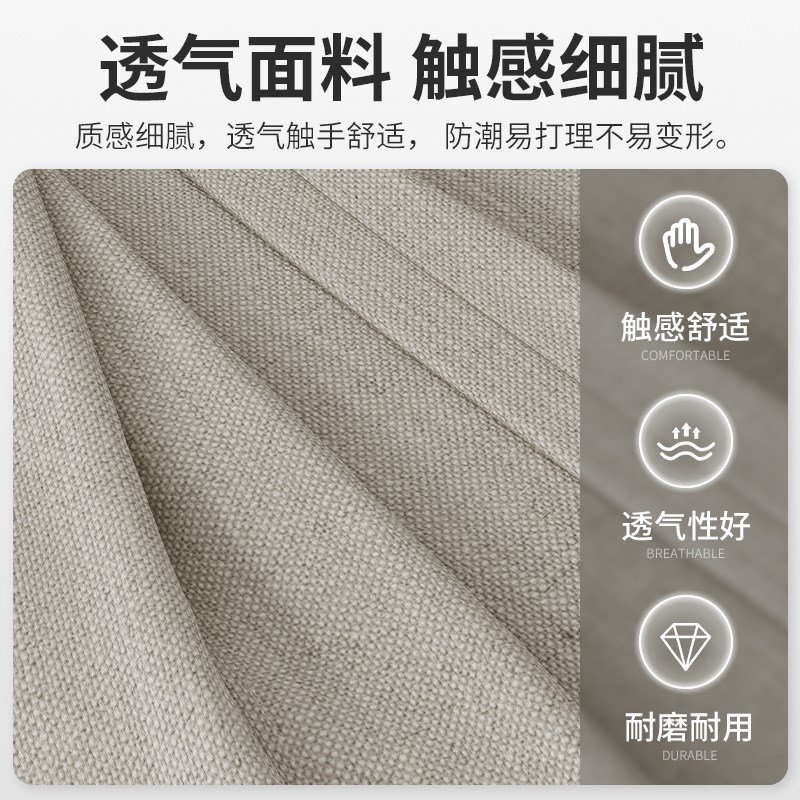 家用矮凳实木凳子家用简约布艺坐墩客厅小板凳软沙发脚踏鞋柜坐凳