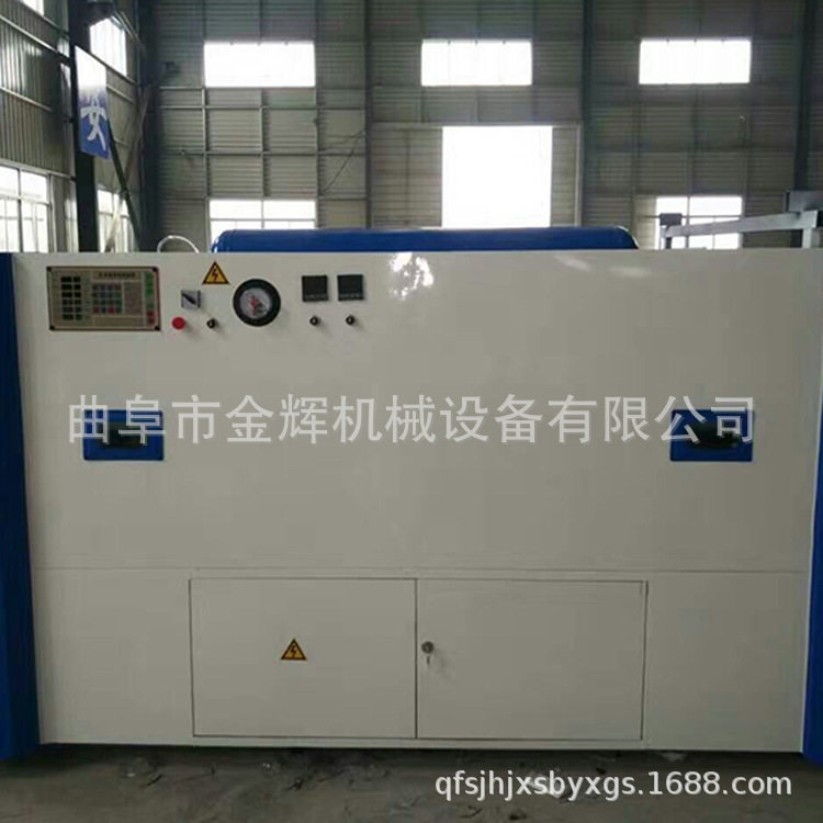 铝排加热双工位全自动真空覆膜机图片