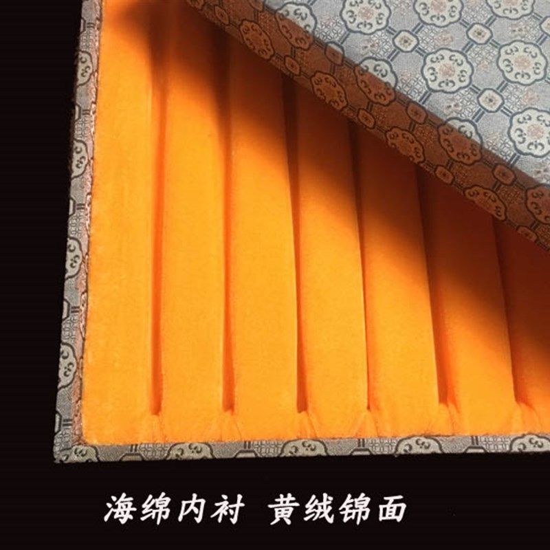 包邮9/9.5/10寸6/12把装文玩折扇收藏锦盒多把装扇盒收纳展示盒子