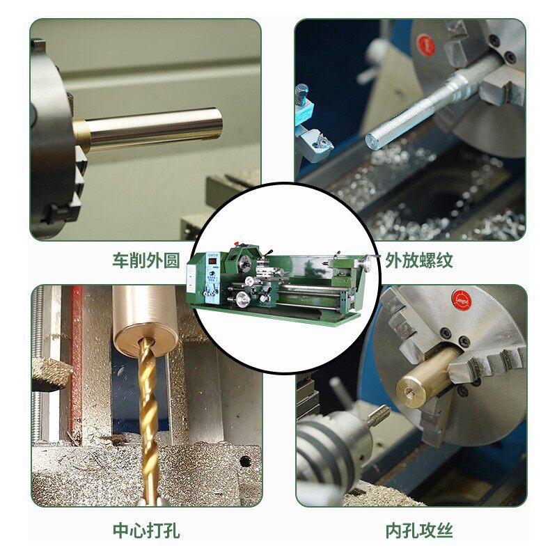 中型机械金属加工车床设备佛珠机多功能家用迷你木工微型机床