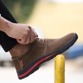 男轻便防臭休闲时尚 劳保鞋 超轻软底防砸防刺穿高压 夏季 电工绝缘鞋