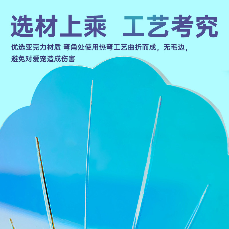 鹦鹉亚克力食盆喂食器食盒桌面站架平台站杆虎皮牡丹玄凤玩具用品图片