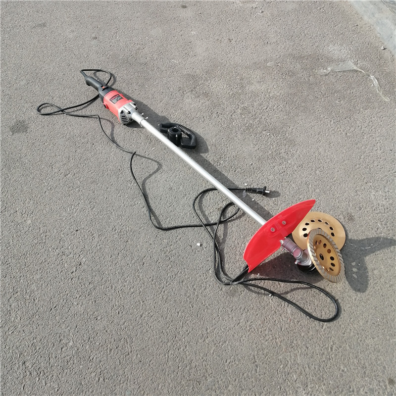 混凝土路面磨边机 电动长手柄抹边机 混凝土水泥地面修边机