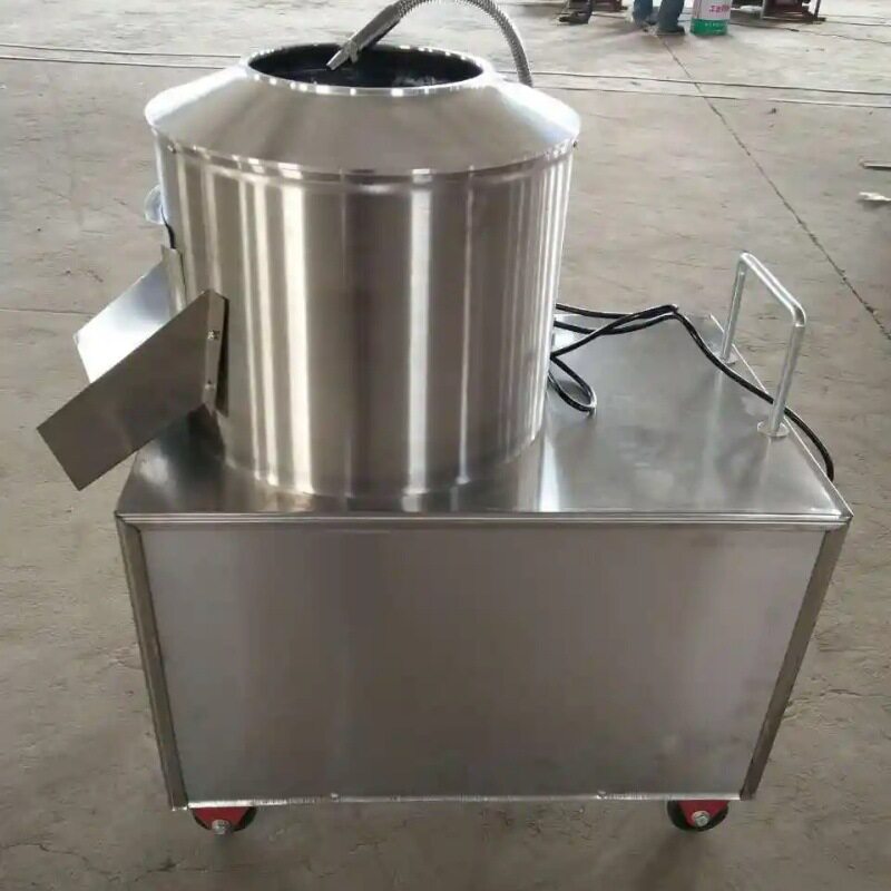 土豆地瓜去皮机 商用小型全自动芋头脱皮机 家用不锈钢削皮机器图片