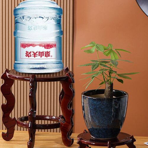 陶瓷配件底座鱼缸花盆花瓶佛像古玩酒坛奇石摆件底托高脚木质架子