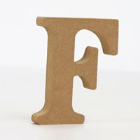 Wooden English letter and number ornaments, diy wooden handicrafts, creative letter decorations thumbnail 6
