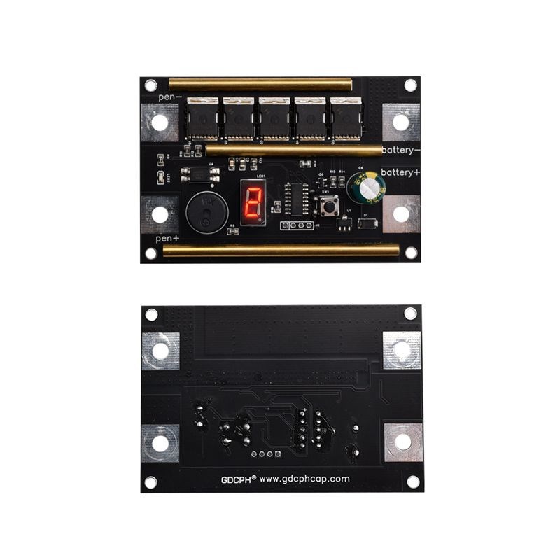 18650锂电池点焊机笔控制主板碰焊机 12V小型自动点焊diy全套配件