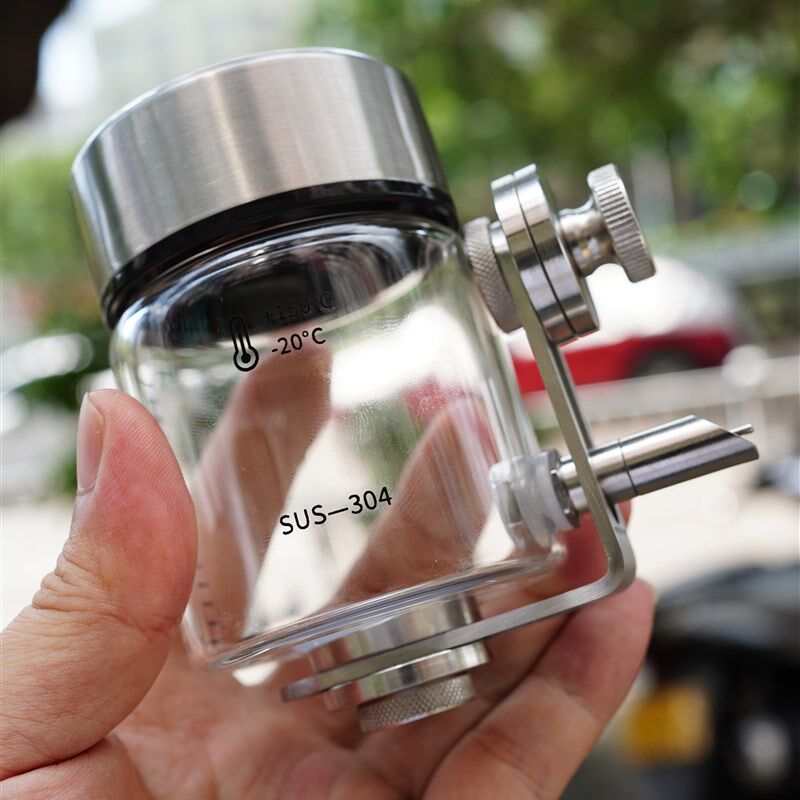 鹦鹉撞针饮水器磁吸玻璃鸟用自动喂水器八哥龙猫水壶新款鸟笼配件