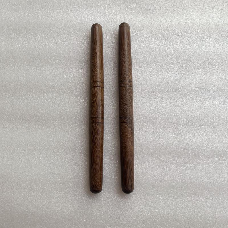 实木防滑舞狮鼓槌醒狮鼓棍南狮打鼓敲打大鼓锤用品两头尖圆形鼓棒
