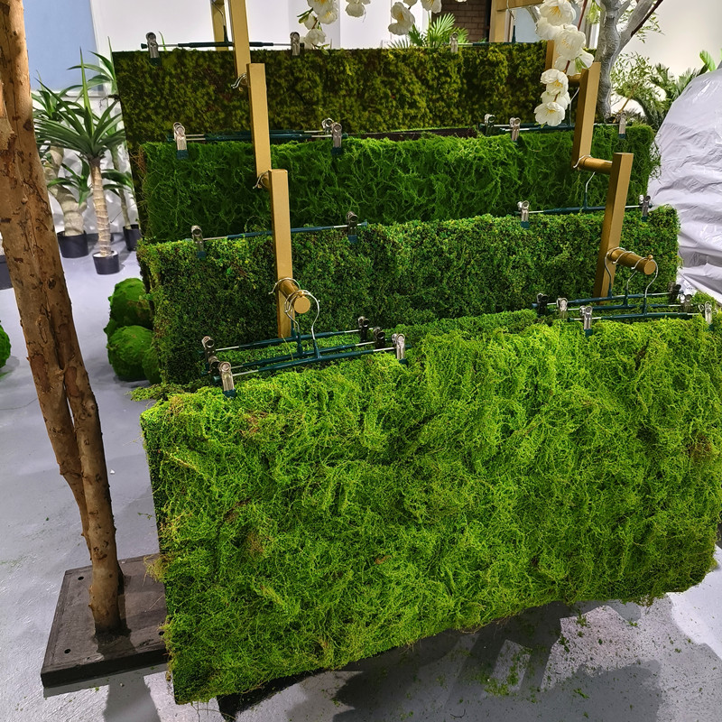 包邮彷真草坪绿植造景苔藓假花草皮青苔植绒软装造景草坪蔷薇装饰