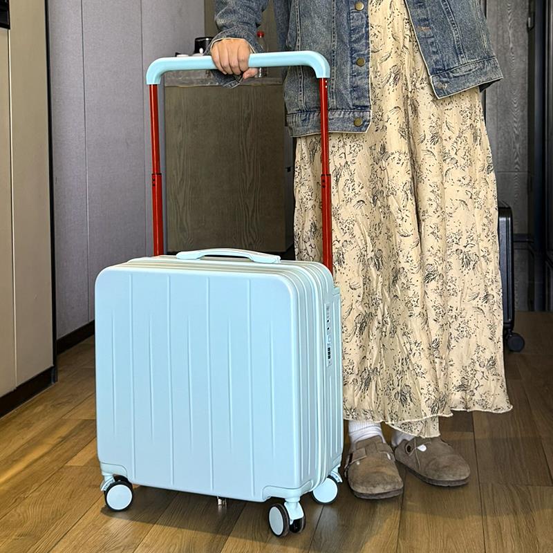 宽拉杆行李箱小型18寸女登机箱迷你短途儿童旅行箱密码箱子20寸