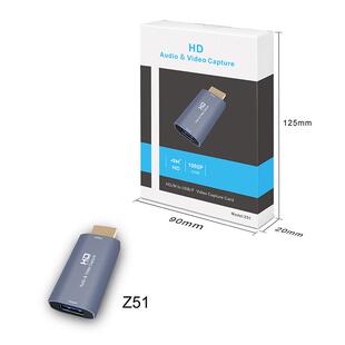 1款视频采集卡HDMI高清视频采集卡HDMI公转USB母延长转换头4K60HZ