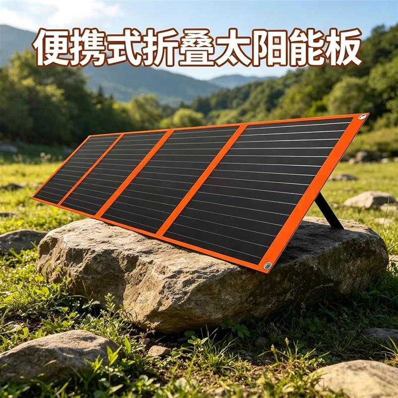 太阳能光伏发电板折叠光能发电床车房车充电系统免安装