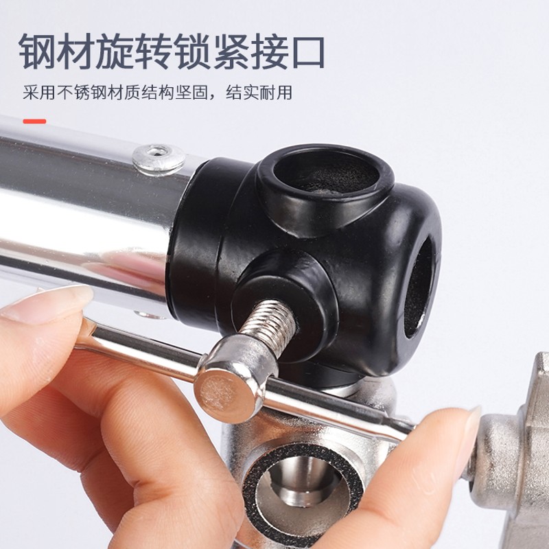 摄影不锈钢背景架3米横杆可伸缩拍照背景布支架淘宝道具拍摄架子