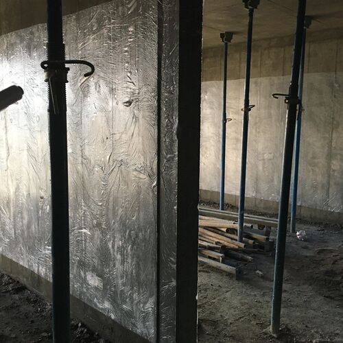 工程新款中国大陆膜养护膜路面地膜高地铁高速桥盾墙柱外侧墙塑料