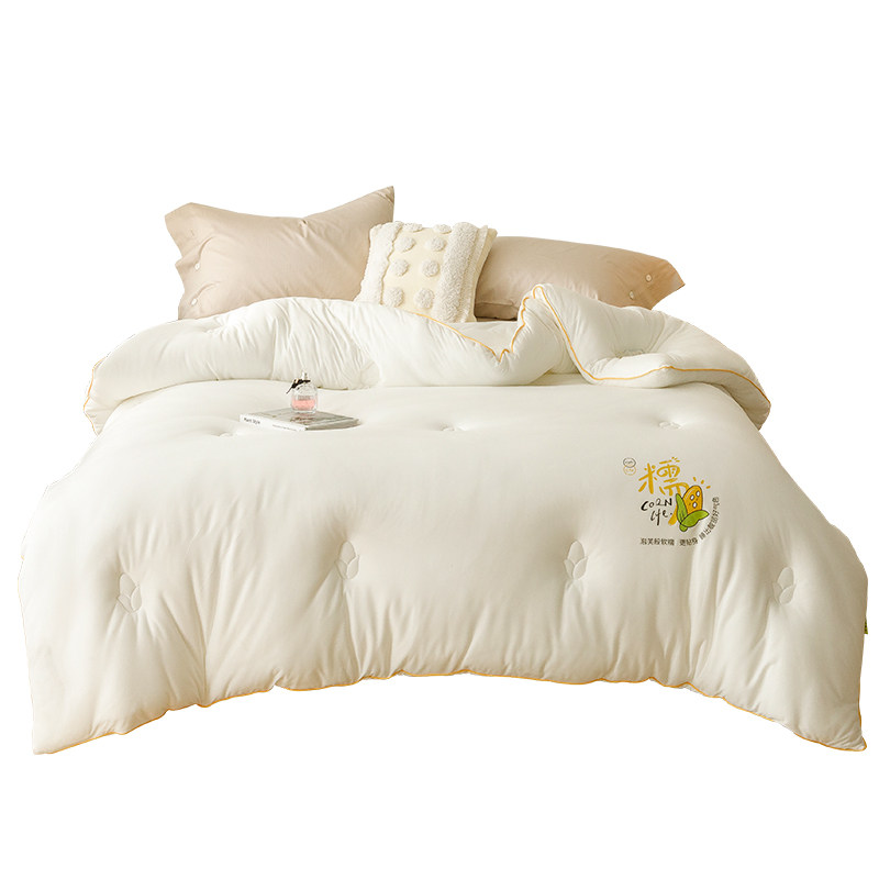 玉米纤维被子冬被加厚保暖冬季春秋被褥学生宿舍单人棉被冬天被芯
