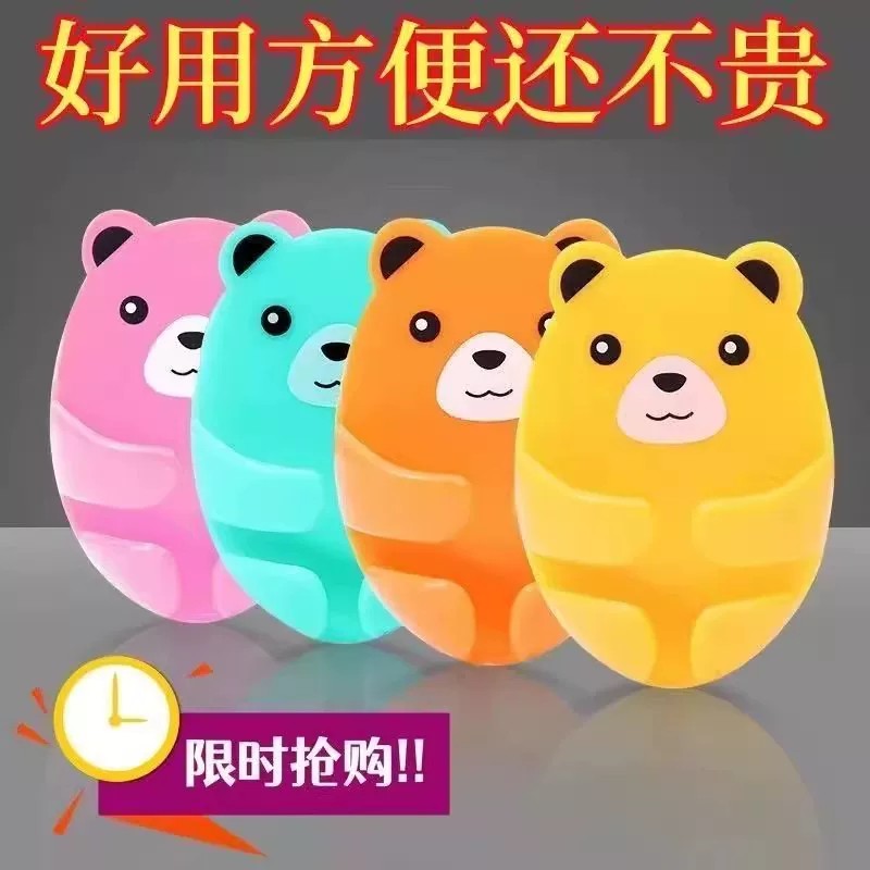 免打孔强力粘胶插头挂钩收纳图片
