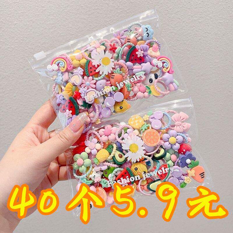 宠物狗狗专用小皮筋扎辫子头绳头饰不掉约克夏马尔济斯雪纳瑞发饰