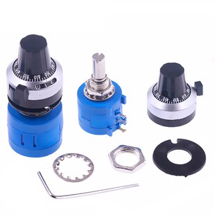 10K 电位计 旋钮 3590S 精密多圈电位计 103L 10圈 可调电阻器