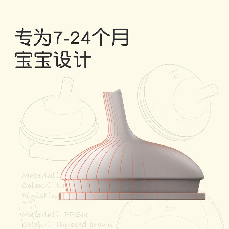 世喜学饮杯6个月鸭嘴杯宝宝吸管杯儿童喝奶奶瓶1岁以上婴儿水杯