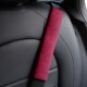 汽车载安全带护肩套翻毛皮防护套四季 通用女护肩膀靠内饰用品配件