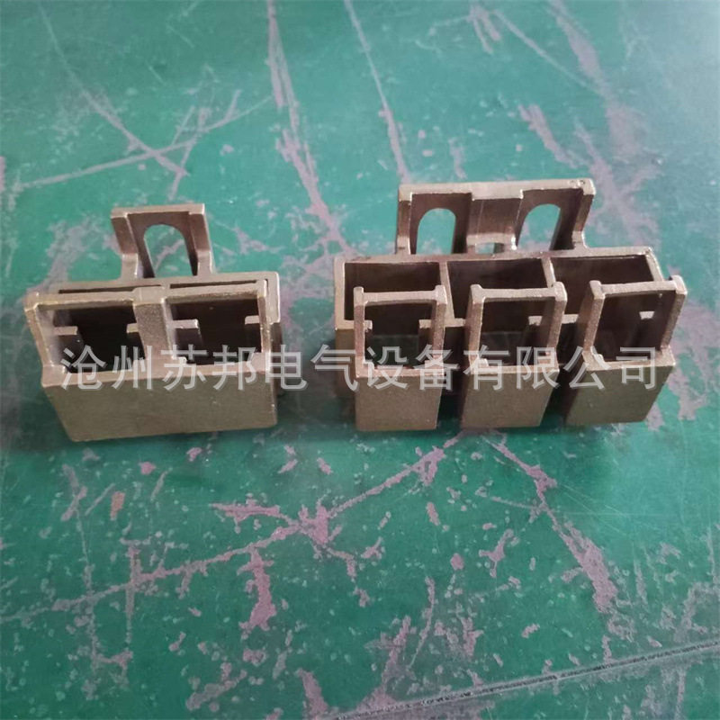 湘潭电机刷握 20*35双孔 三孔 发电机碳刷架 汽轮发电机刷握支架图片