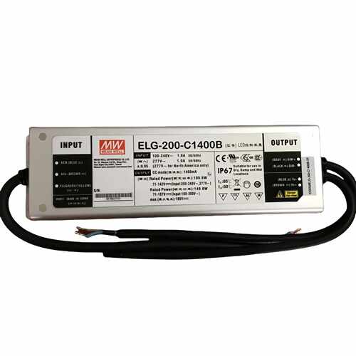 明纬防水电源 ELG-200-C700A   200W恒流 LED洗墙灯温室电源电源