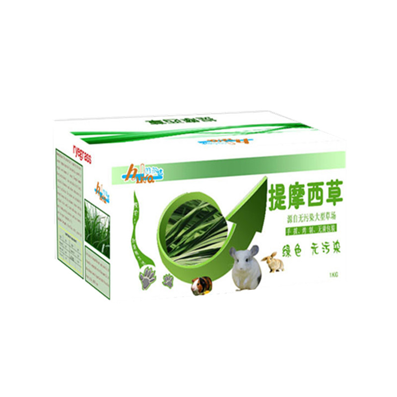 21年二茬赫尔达特级烘干提摩西草毛重1公斤箱装南提包邮10月新到