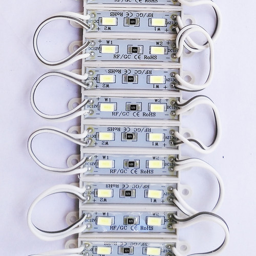 led模组贴片5054灯珠防水高亮光源12V发光字单灯灯具配件灯条灯板