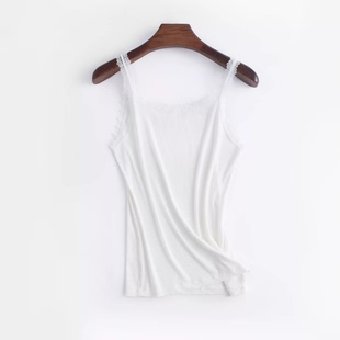 王福贵定制～软糯亲肤蕾丝蚕丝吊带3.24 蚕丝吊带