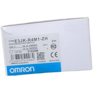 光电开关反馈反射式 R4M1 反射4米传感器 E3JK