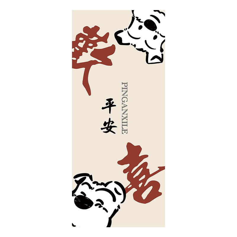 创意电梯门贴高级感门贴自粘乔迁遮丑一梯一户贴纸电梯入户门装饰