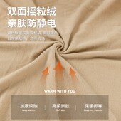 户外露营可穿睡袋成人摇粒绒披风斗篷防风保暖毯子多功能靠枕被子