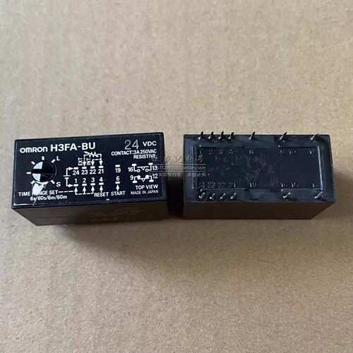 现货 H3FA-BU 24VDC 进口日本时间继电器 DC24V 原装拆机 13脚